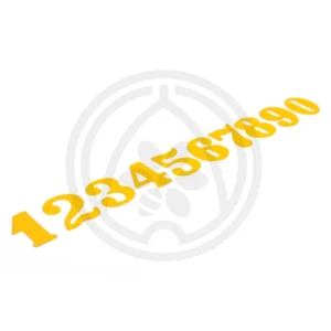 Broj za košnice, plastični